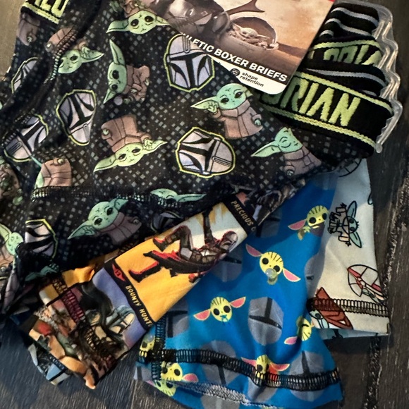 Star Wars The Mandalorian Boys Athletic Boxer Briefs B5 - Picture 3 of 4